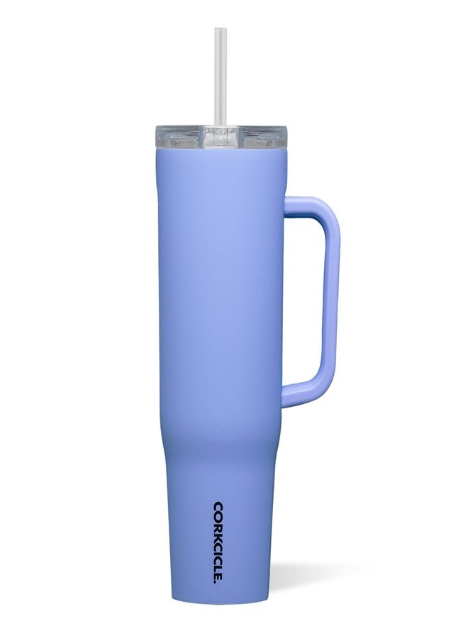 Corkcicle Cruiser Insulated Tumbler - Keeps Drinks Cold 20 Hours - Triple-Insulated Stainless Steel - Spill-Proof Lid - Summer Drinkware Gift - Keeps Drinks Ice Cold - 40 oz - Periwinkle - Image 1